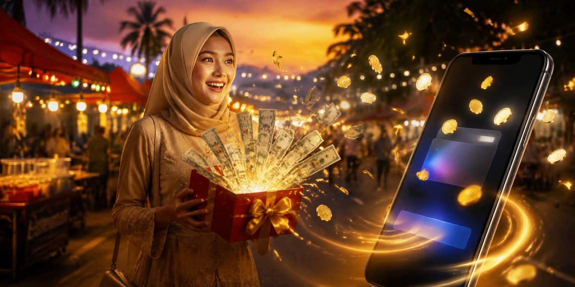 Pemain Malaysia menggunakan telefon untuk bermain loteri dalam talian